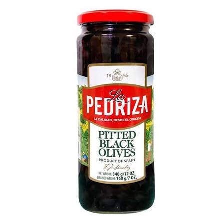 La Pedriza P/Black Olives 340G