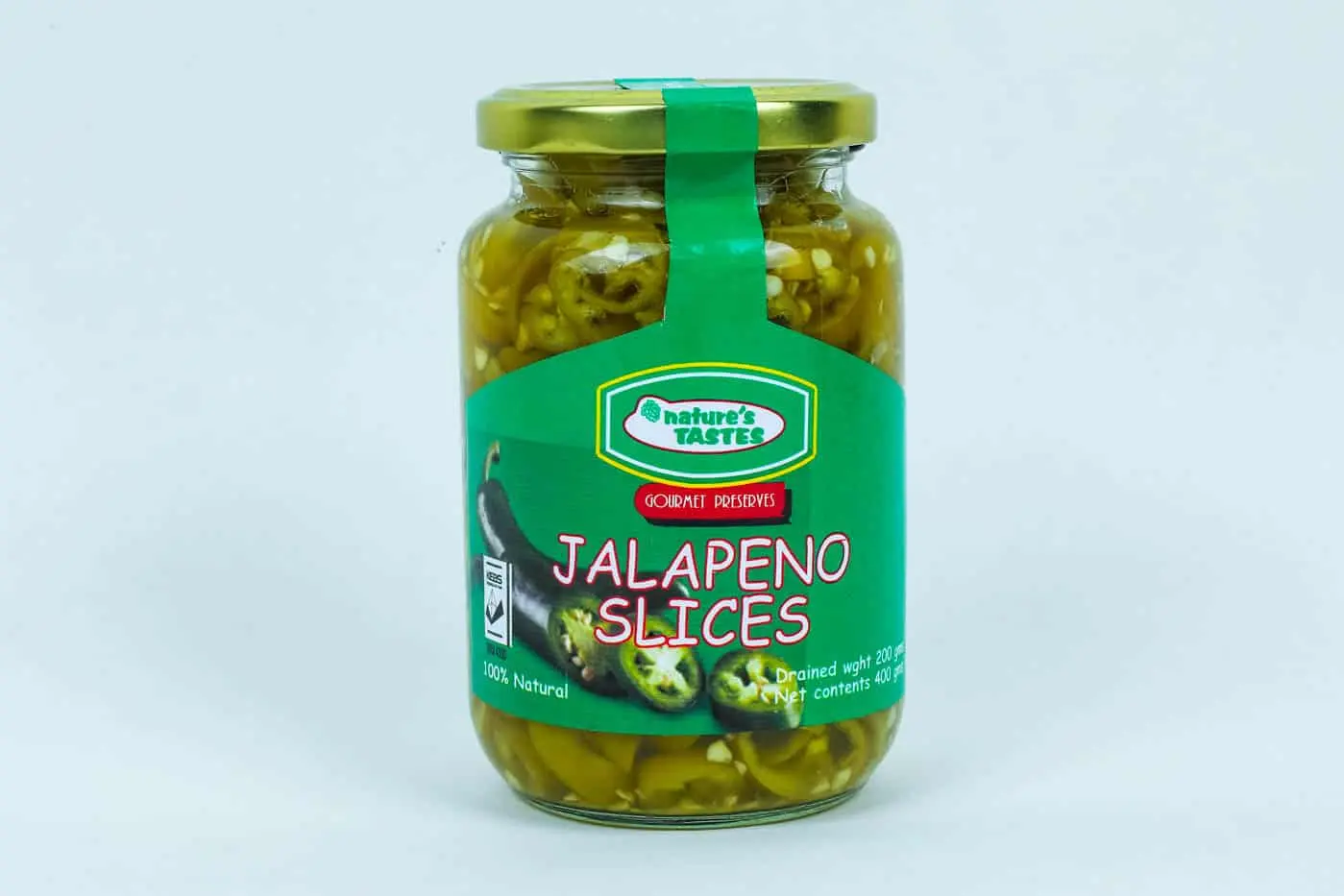 Natures Jalapeno Slices 400G