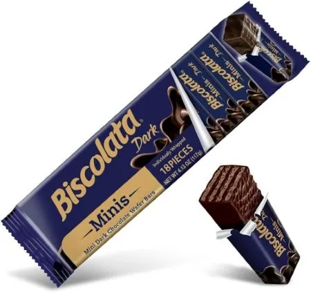 Biscolata Minis Dark Bar 117g