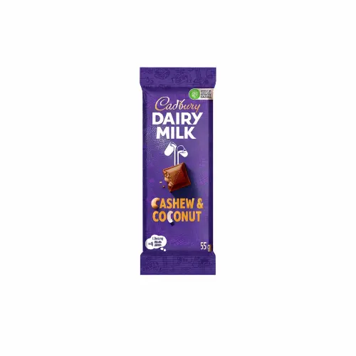 Cadbury Cashew And Coconut 55Gm