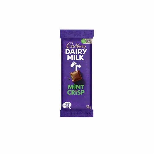 Cadbury Dairy Milk Mint Crisp 55Gm