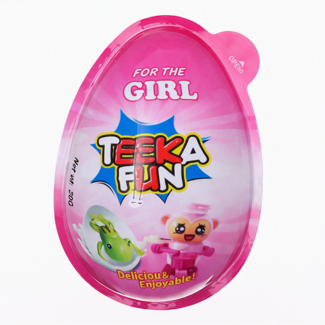 Teeka Fun Big Chocolate Egg Girl 20G