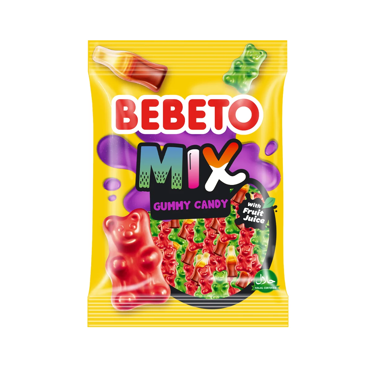 Bebeto Mix Gummy Candy 80G