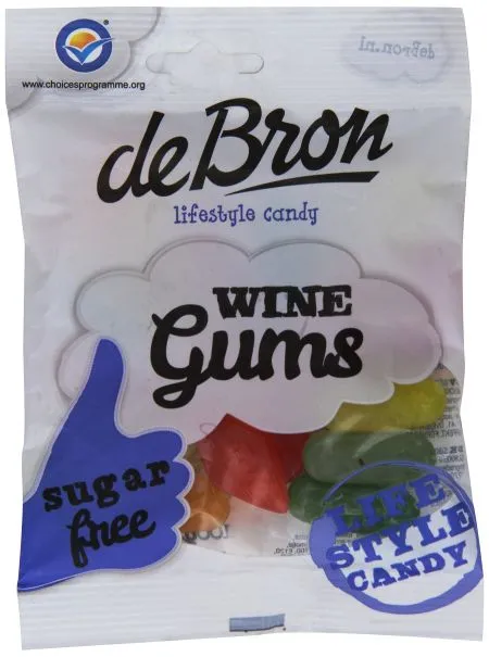 Debron Wine Gum Sugar Free 100g