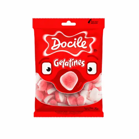 Docile Gelatines Kiss Gummy 80g