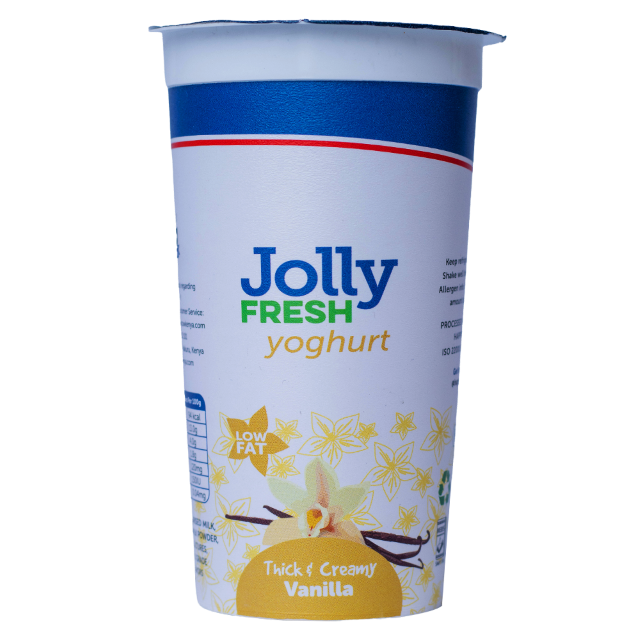 Jolly Fresh Vanilla Yoghurt 250Ml