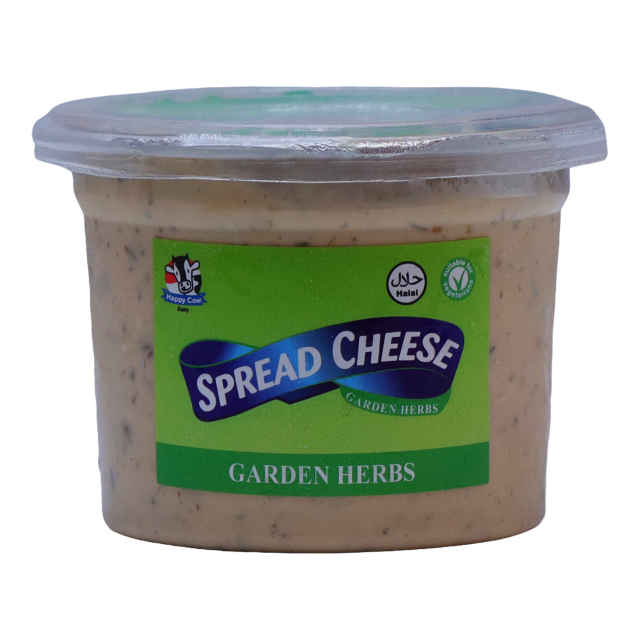 Happy Cow Spread Cheese Garden Herbs 250G