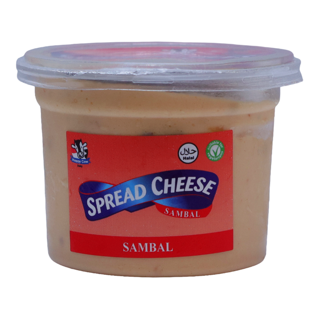 Happy Cow Spread Cheese Sambal 250G