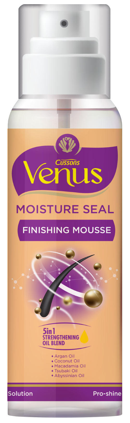 Venus Moisture Seal Finishing Mousse 250ml
