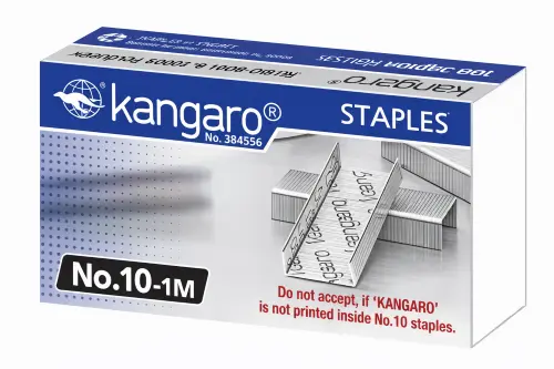 Kangaro Staple Pins N0.10 1000'S Black