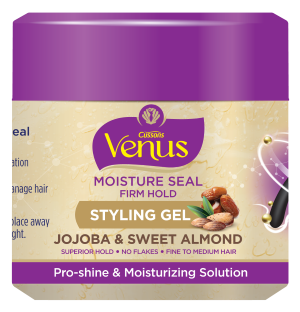 Venus Moisture Seal Styling Gel Jojoba & Almond 210g