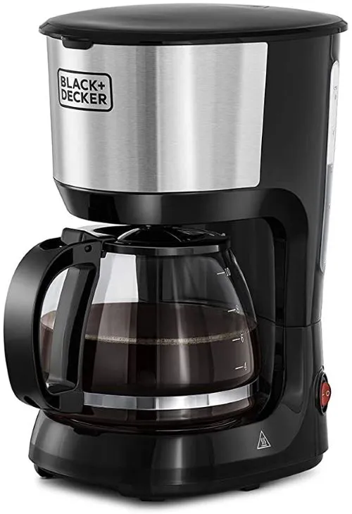 B&D 10Cup Coffee Maker Drip Dcm750S-B5 Blk&Slv