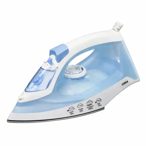 Mika Non-Stick Soleplate Steam Iron Mist3331C White & Blue