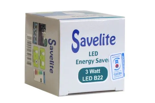 Savelite Led E/Saver T-Bulb 3.5W Led B22