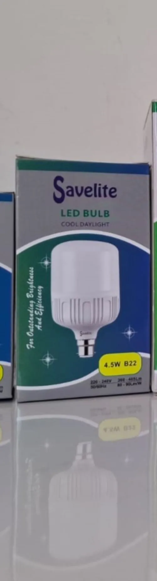 Savelite Led E/Saver T-Bulb 4.5W Led B22