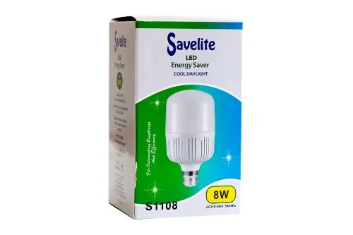 Savelite Led E/Saver T-Bulb 8W Led B22