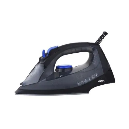 Von Steam Iron Vis221Csk 2200W Ceramic Black