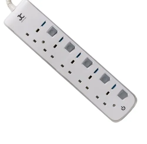 Jefreys 5Way Uk Extension Socket