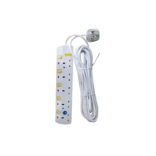 Jsb 5Way Extension Socket W/Surge 10Mtr