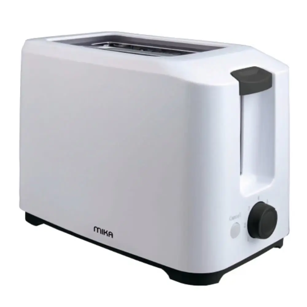 Mika Toaster 2 Slice Mts2101W White