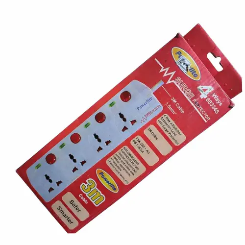 Powerlite 4Way Exten.Socket 68334S