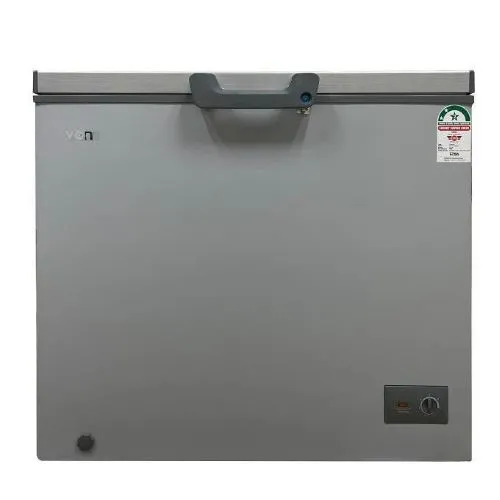 Von Chest Freezer Vafc20Dhg 198L Grey