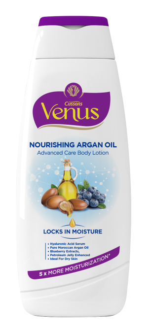 Venus Nourishing Argan Oil Body Lotion 400ml