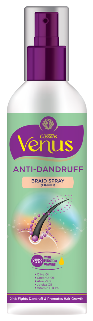 Venus Anti-Dandruff Braid Spray 250ml