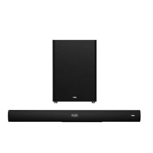 Von Soundbar Vsb1202/102Wfk 120W 2.1Ch Wired Sub