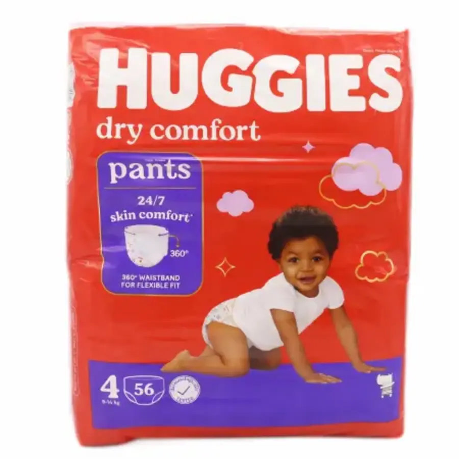 Huggies Dry Comfort Pant Size 4 56X6