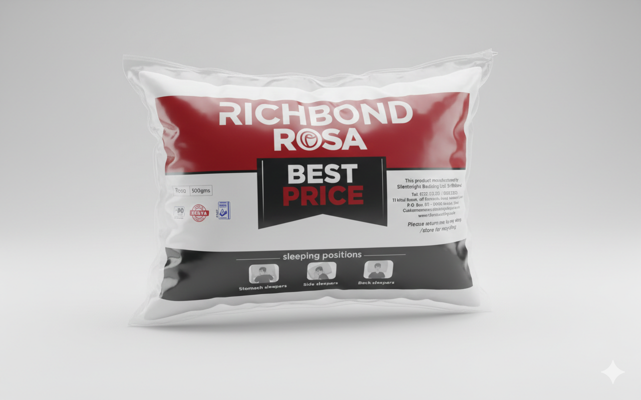 Silentnight Rosa Fibre Pillow 500G