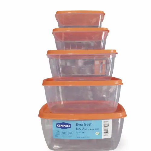 Kenpoly Everfresh & Lid No.6 5Pc Set