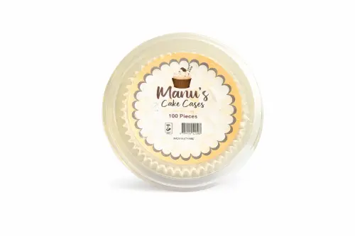 Manu Cake Cases 110Mm 100 Pack