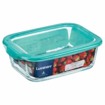 Luminarc Keep 'N' Flat Rim Lagon Rect 122cl