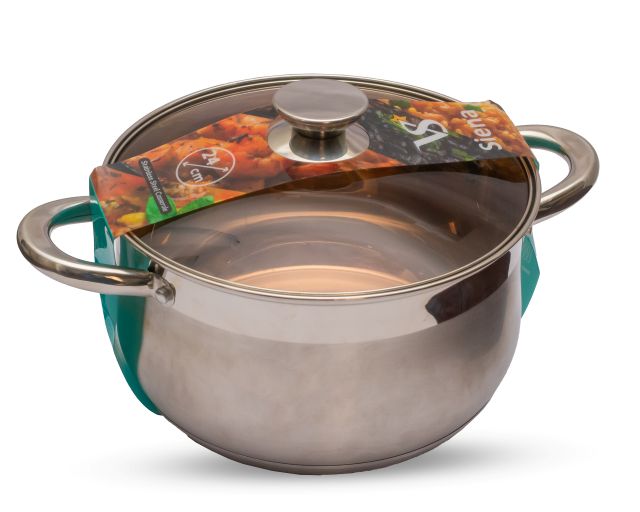 Siena S/Steel Casserole 24Cm Rw1293 24C