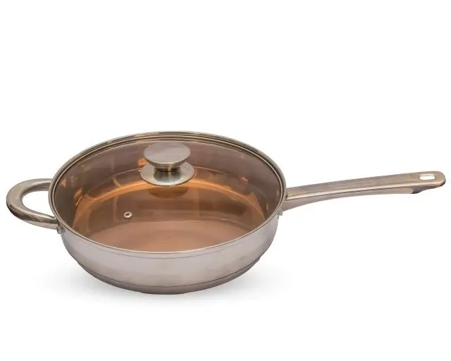 Siena Stainless Deep Fry Pan 24Cm Rw1293-24F