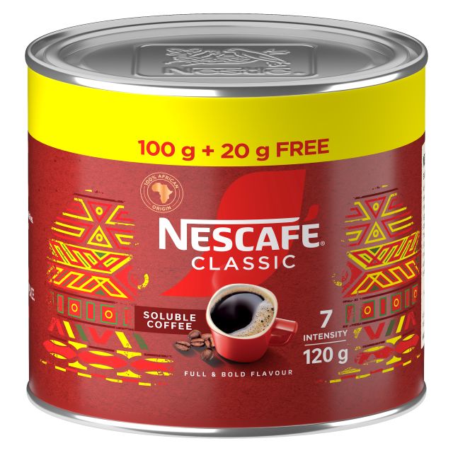 Nescafe Classic 100+20G Tin