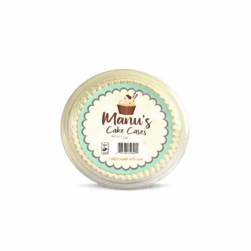 Manu Cake Cases 95Mm 100Pack