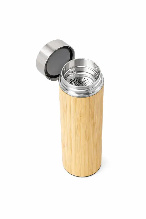 Kings Bamboo Bottle Stainless Steel 500Ml -544