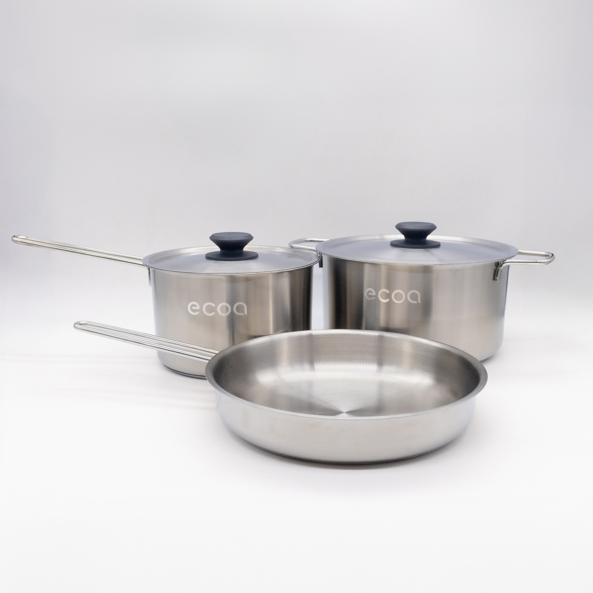 Ecoa Stainless Cookware 5Pc Set
