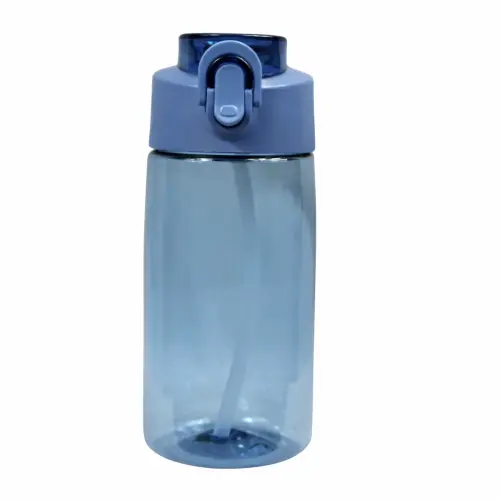Kings Water Bottle Flip Lock Lid Straw 600Ml -564