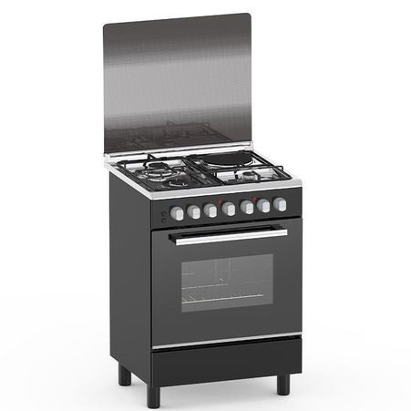 Haier 3Gas+1Electric Cooker 60X60 Hre6313Cdrss