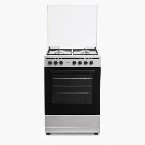 Von 3Gas+1Electric Cooker 60X55 Vcf653151Fsy Inox Grey