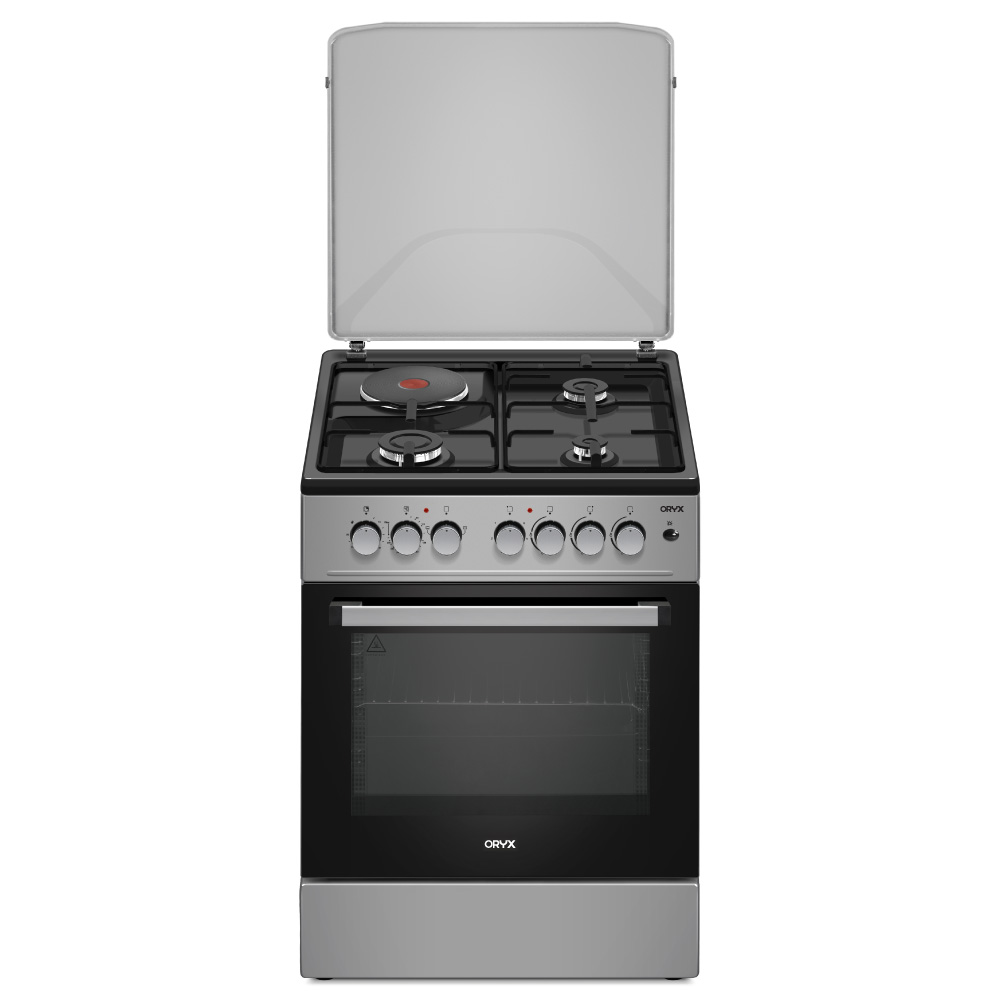 Oryx 3Gas+1Electric Cooker Ost250U31E4Sbm