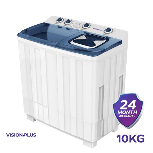 Vision Plus Twin Tub Washing Machine 10Kg Vpwm10Tt