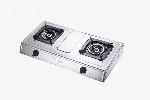 Von Double Burner Cooker Vct2Xwgx Spiral Stainless
