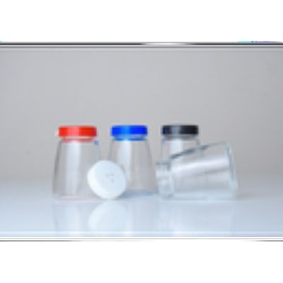 Bon Appetit Glass Condiment Shaker+Lid B/R/W