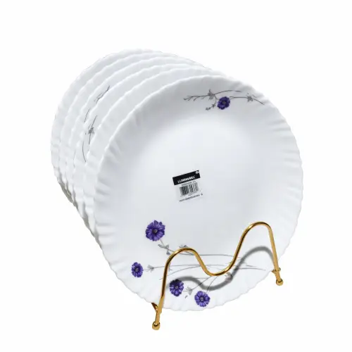 Luminarc Feston Pensee Purple Soup Plate 23Cm