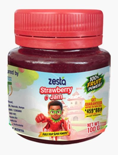 Zesta Strawberry Jam 100g