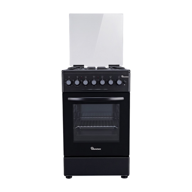 Ramtons 3Gas+1Electricalcooker 50X50&nbsp; Rc/907 Black